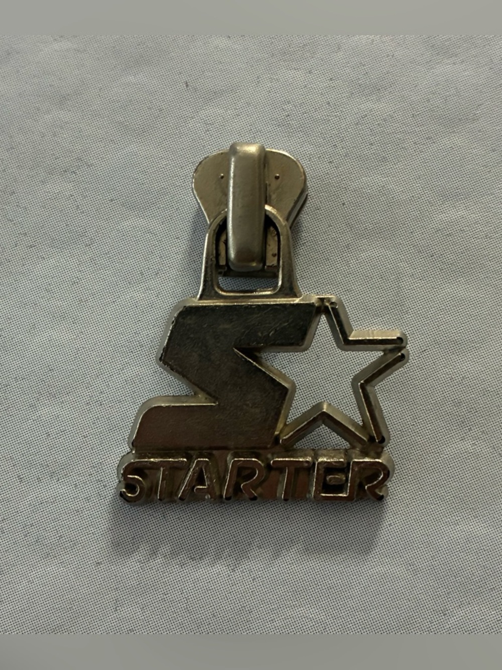 Vintage Genuine Starter Zipper Pull Tab Fob Metal For Jacket Coat